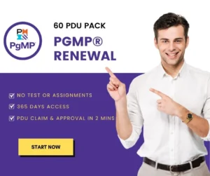 60 PDU PgMP Renewal Pack image