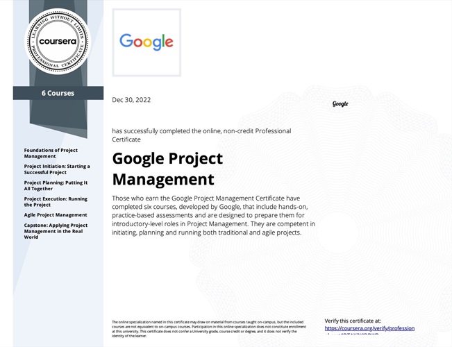 google-project-management image