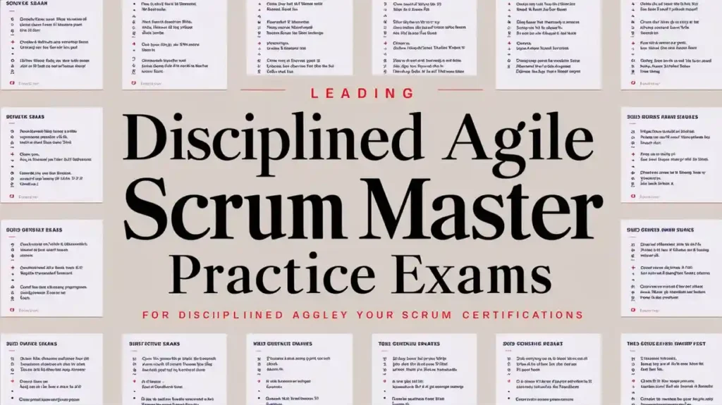 Disciplined Agile Scrum Master Practice Exams