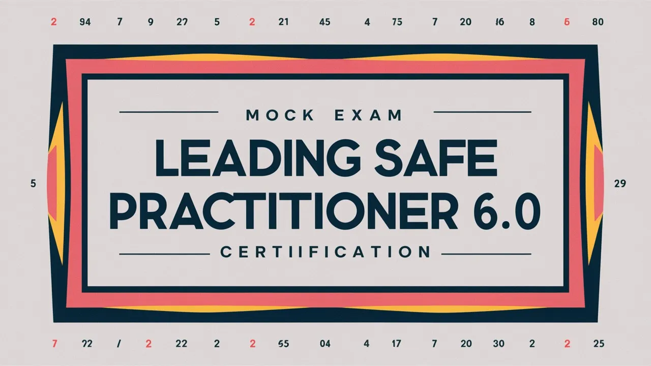 SAFe Practitioner 6.0 Certification Mock Exams